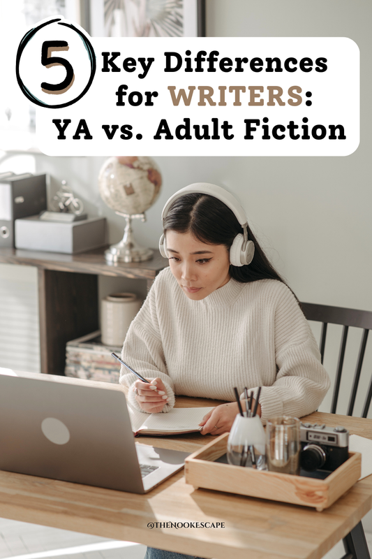 YA vs. Adult Fiction: 5 Key Differences Every Writer Should Know