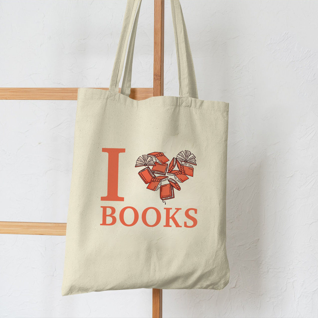 I love Books Tote Bag