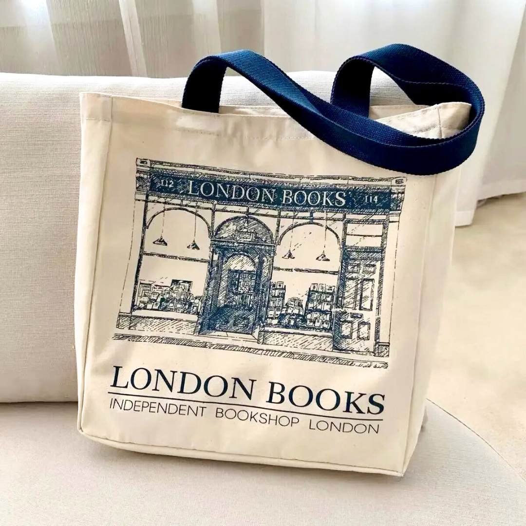 London Books Tote Bag