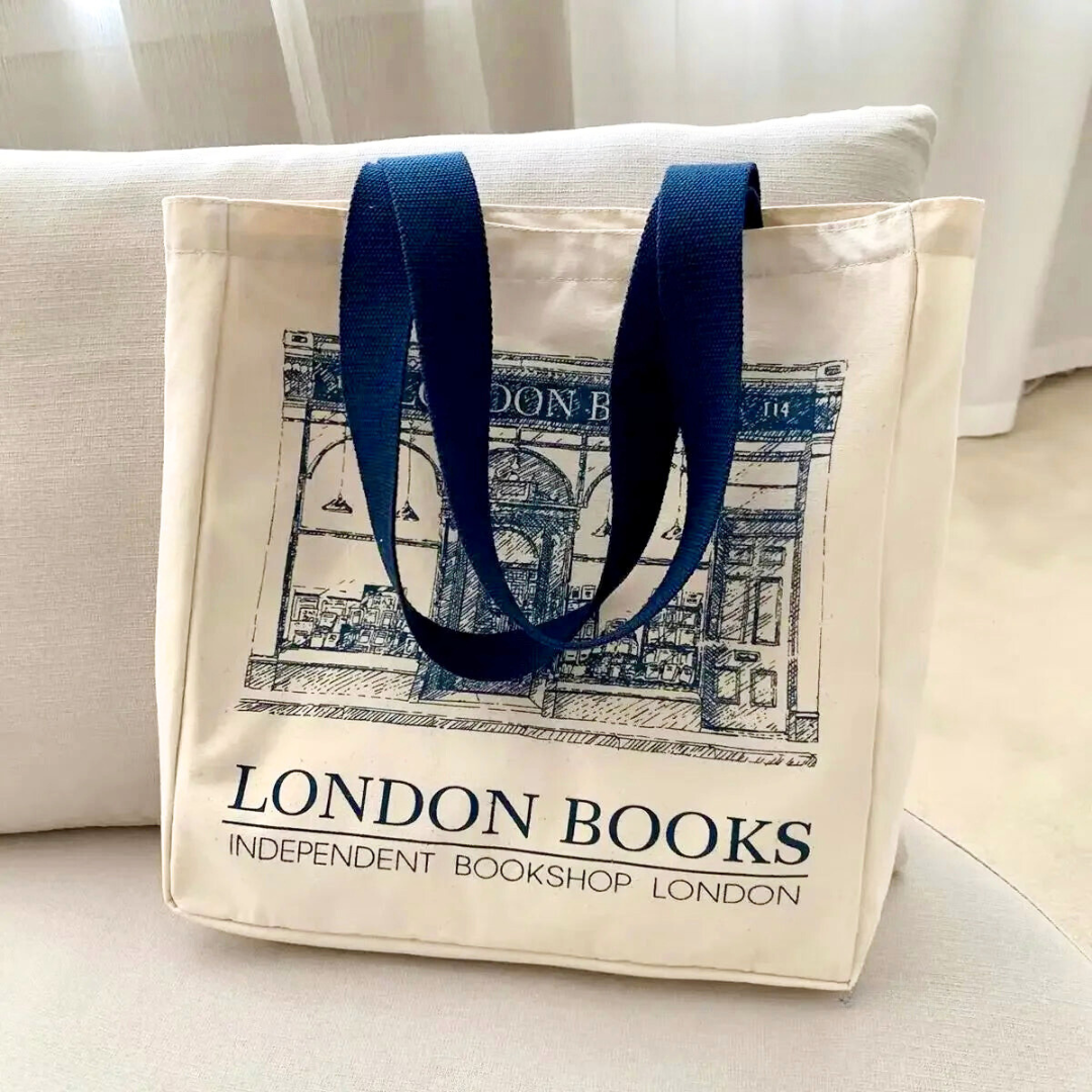 London Books Tote Bag