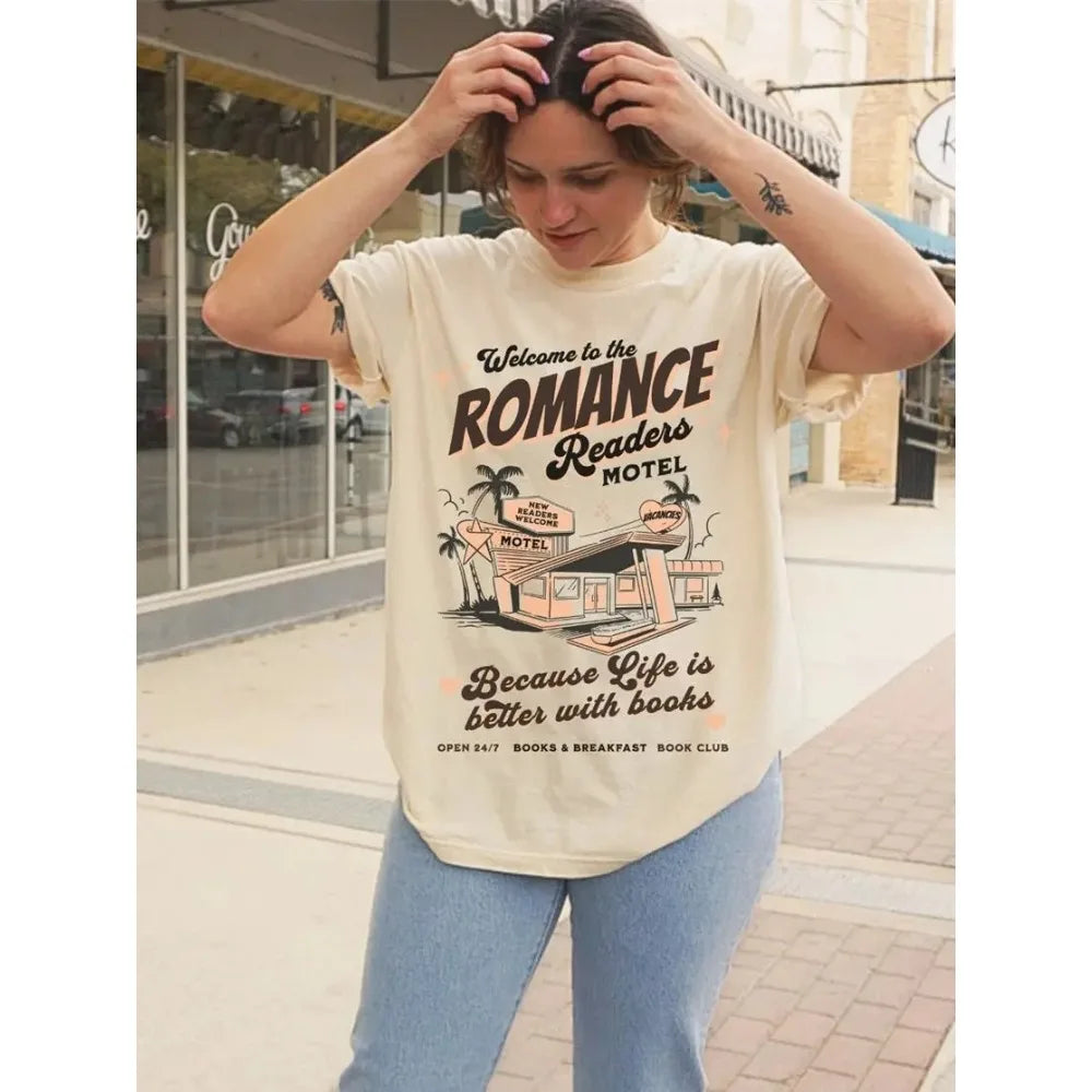 Romance Readers Motel T-shirt