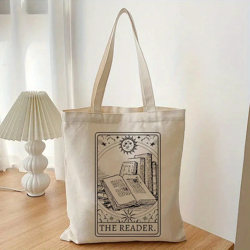 The Reader Vintage Tote Bag