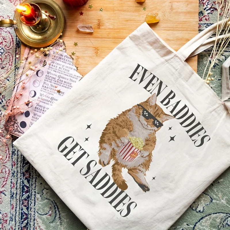 Baddie Cat Tote Bag