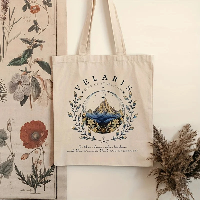 ACOTAR Velaris Pattern Tote Bag