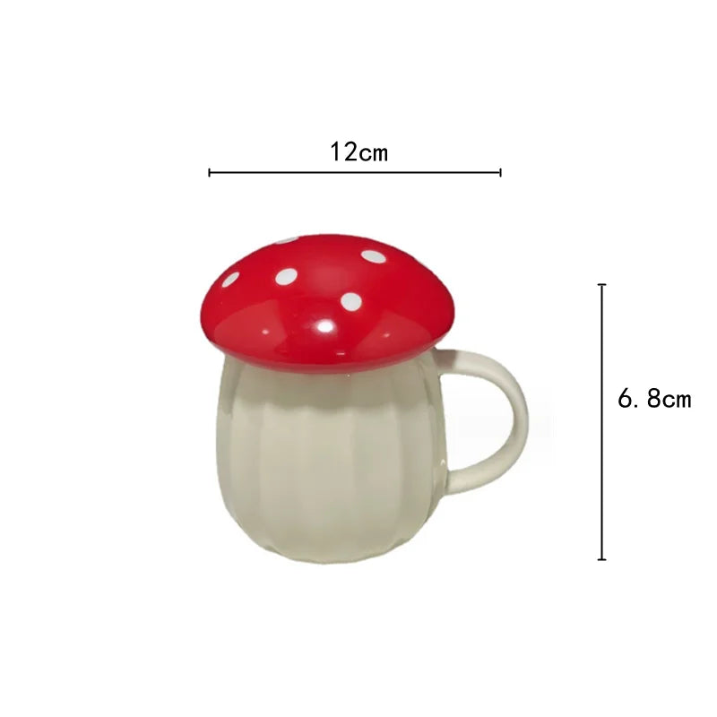 Mushroom Mug with Lid