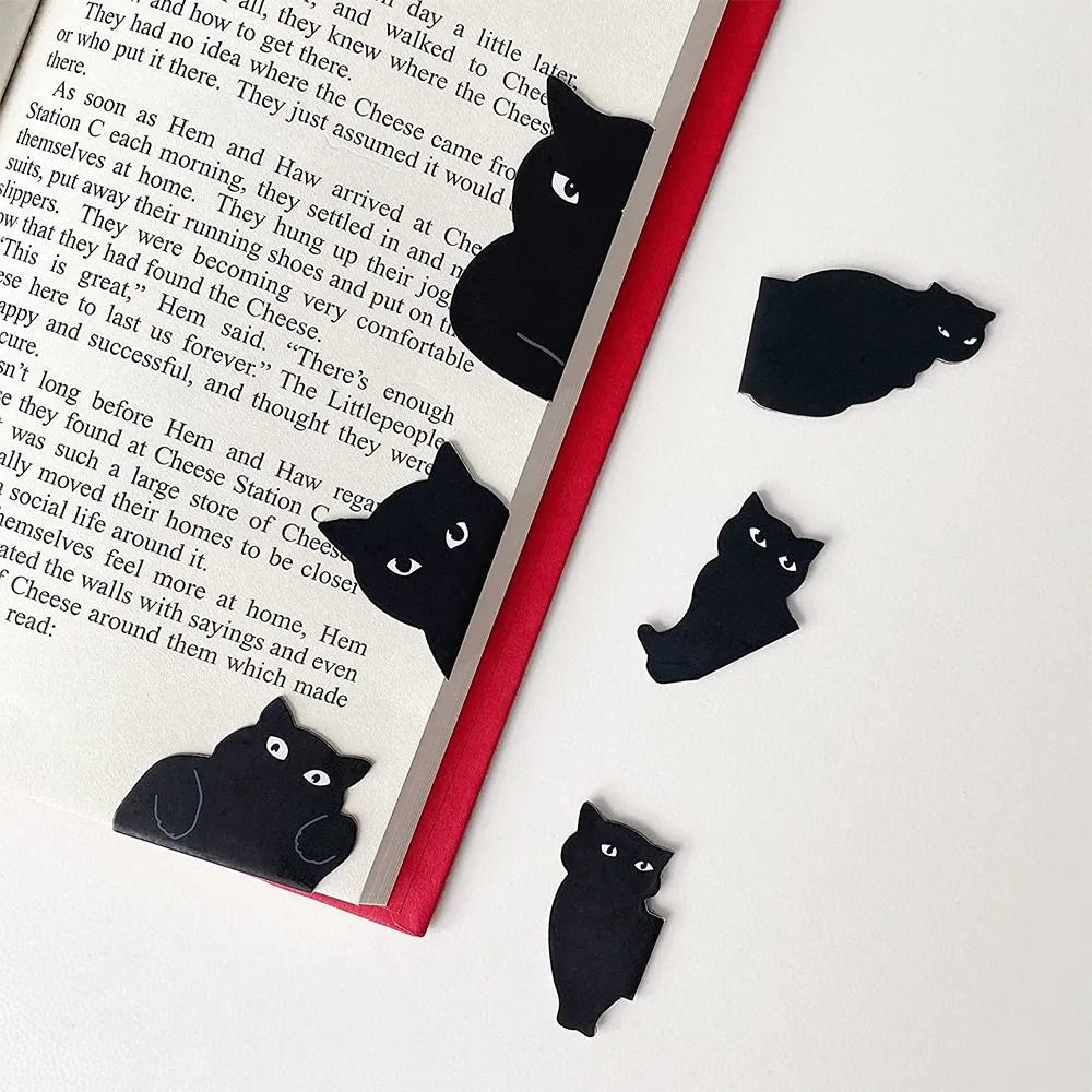 Black Cat Magnetic Bookmark