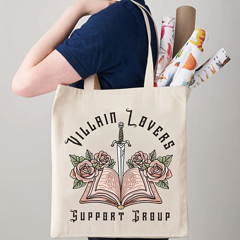 The Villain Lover Support Group Tote Bag