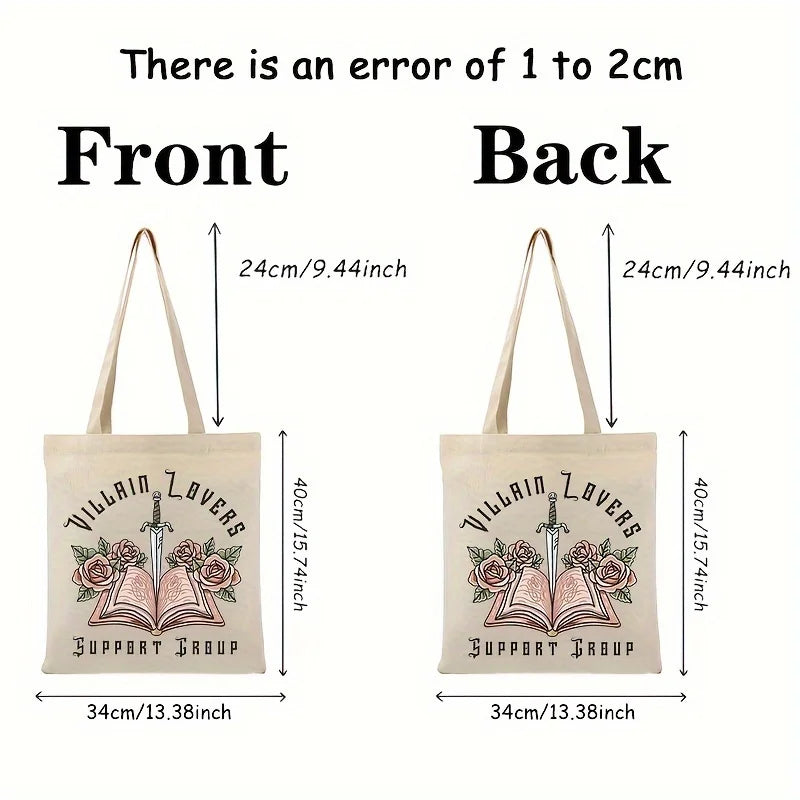 The Villain Lover Support Group Tote Bag