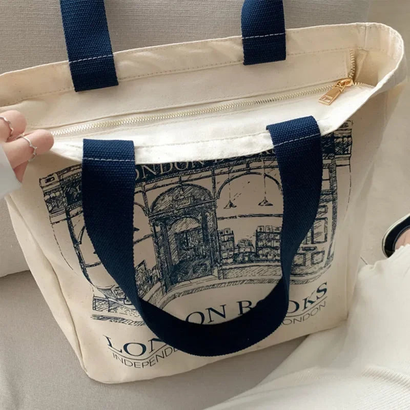 London Books Tote Bag