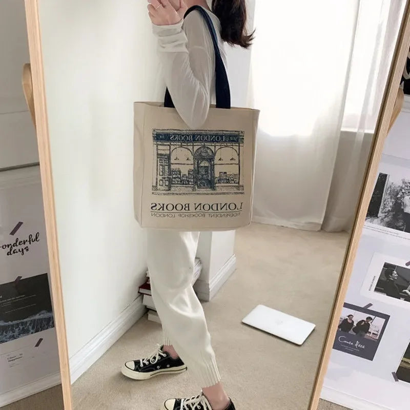 London Books Tote Bag