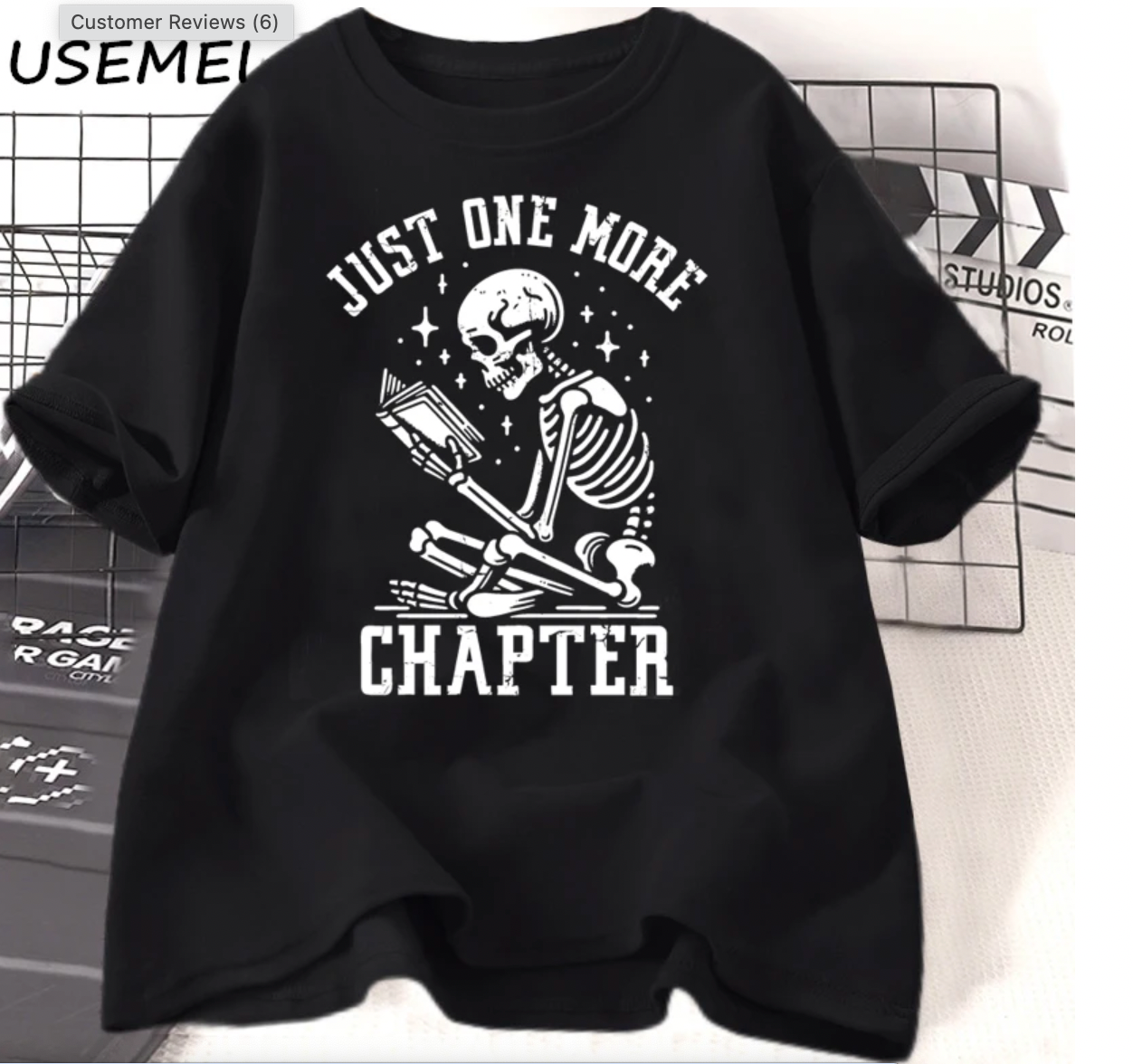 Just One More Chapter T-Shirts