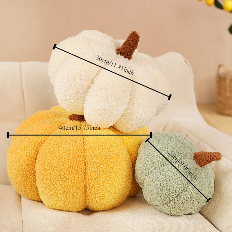 The Plush Pumpkin Pillow